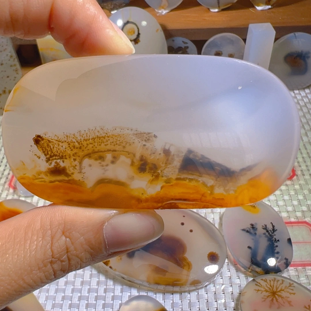 玛瑙/玉髓未镶嵌颈饰