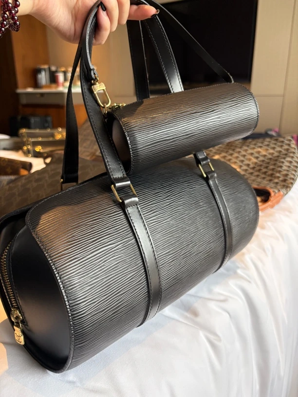 99新 LouisVuitton/路易威登 大吉中古/bz/水波纹芭比龙带子包