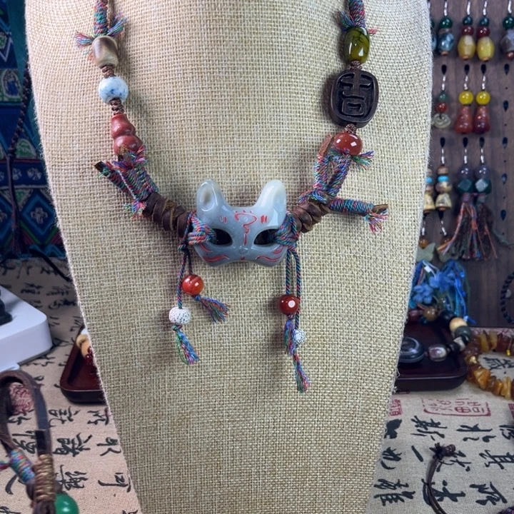 玛瑙/玉髓未镶嵌颈饰