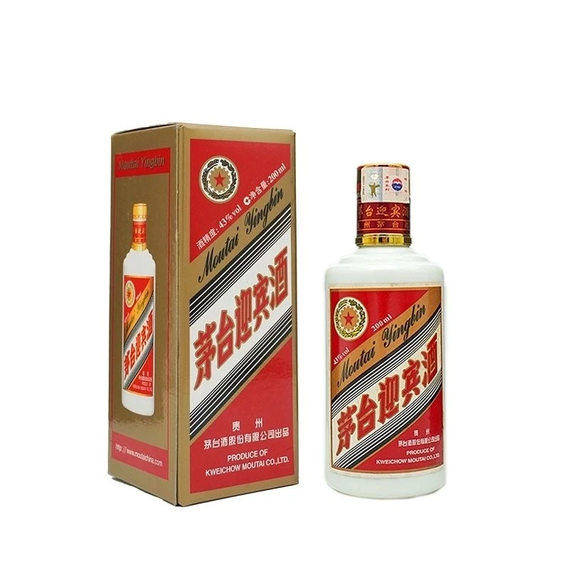 KWEICHOW MOUTAI/贵州茅台迎宾酒（2010年200ml） 酱香型43度200ml