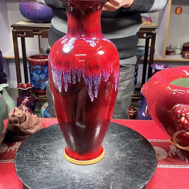 瓶中国神垕j精品钧瓷