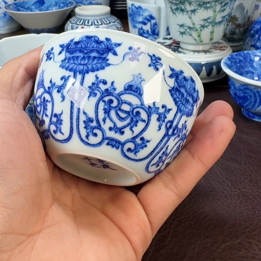 瓷片现代景德镇陶瓷手绘茶具