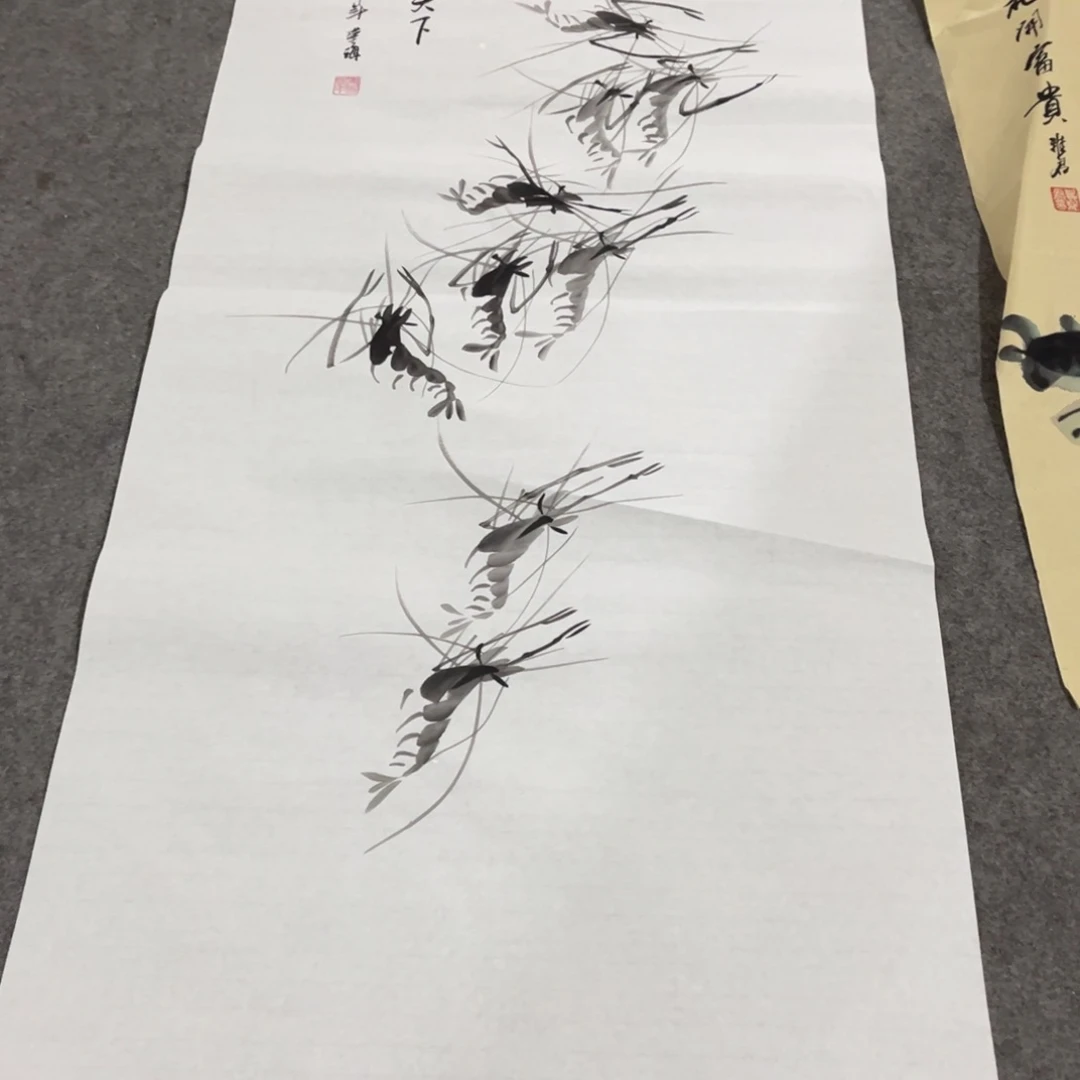 国画书法绘画作品多次艺术画