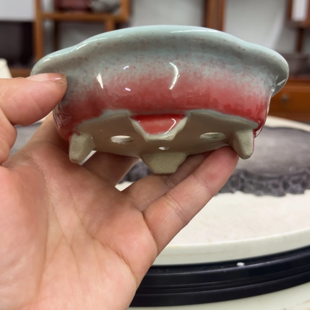 紫砂花盆瑕疵3.5-10.5-8。。。