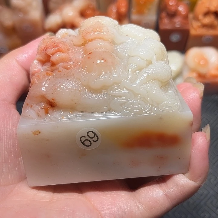 老挝石老挝保利石印章