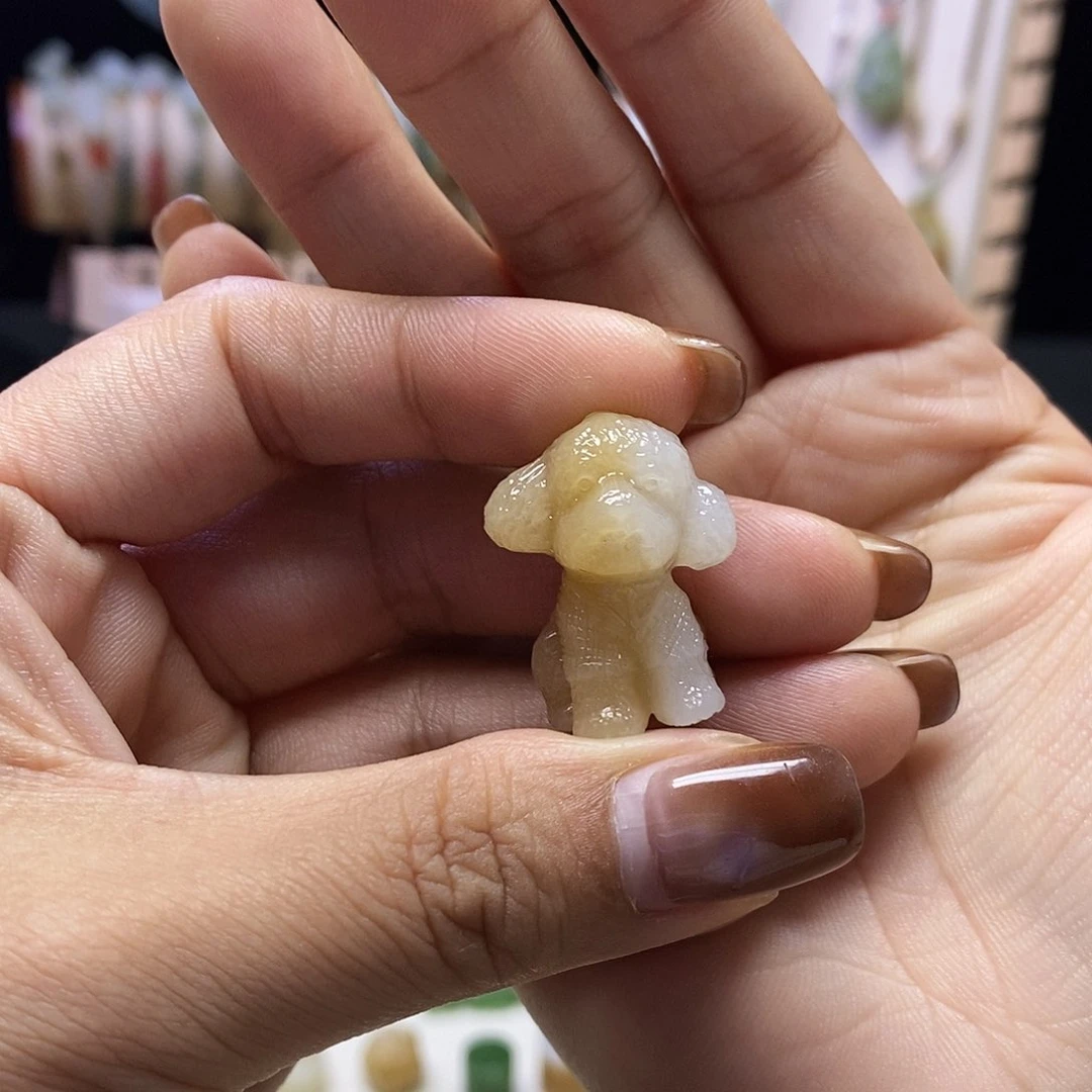 颈饰未镶嵌和田玉7*