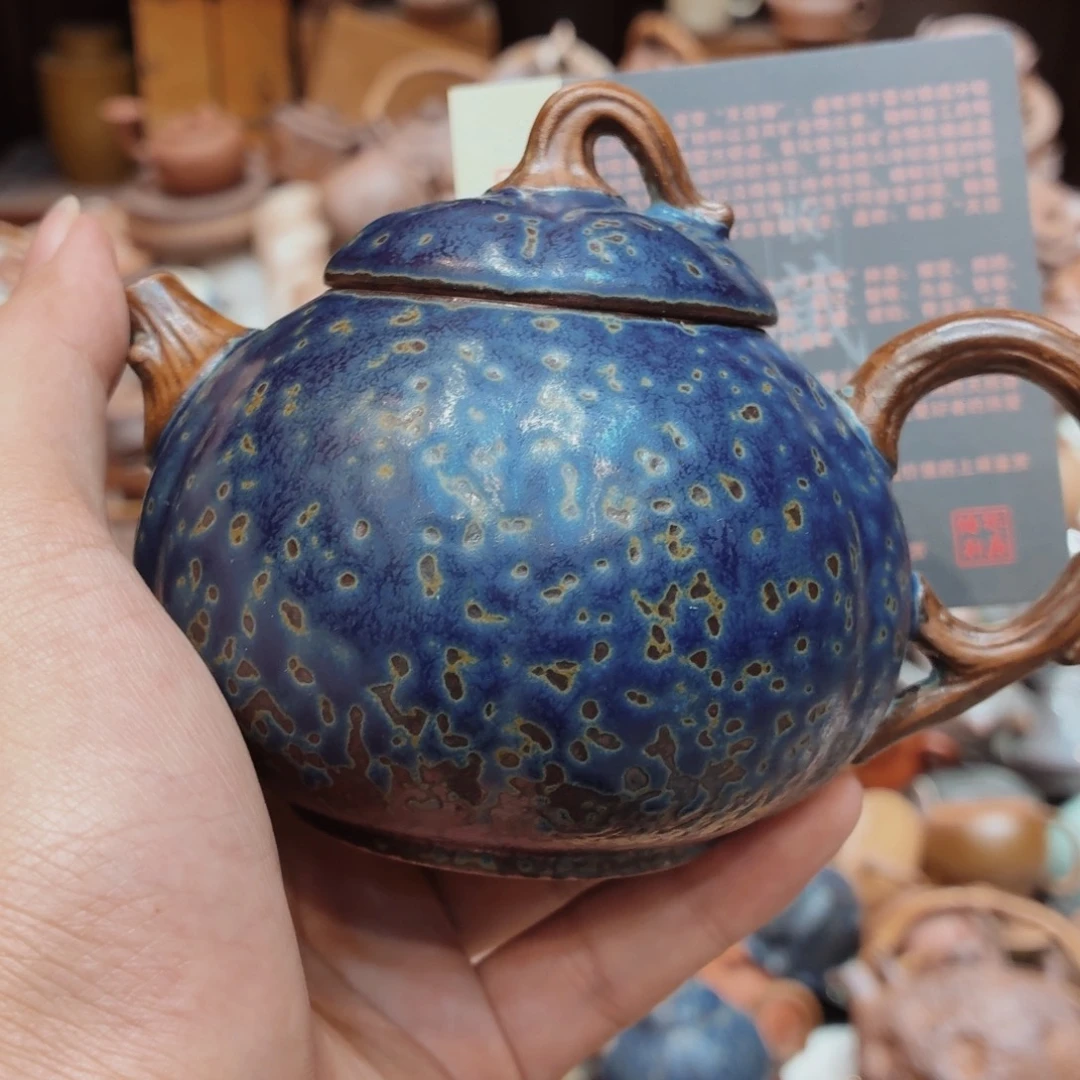 柴烧老岩泥高温茶器皿