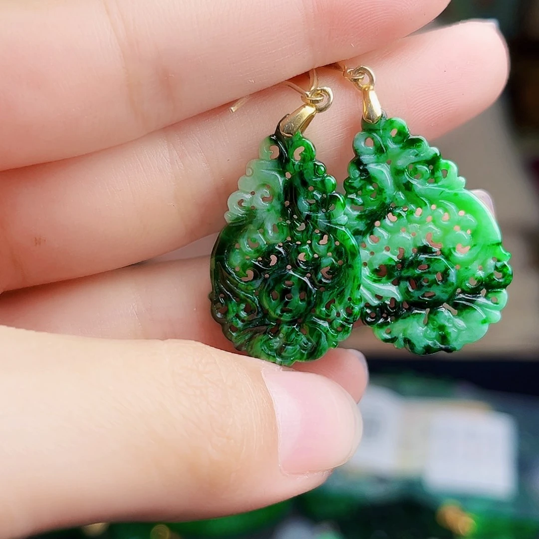 颈饰银S925镶嵌翡翠多样性