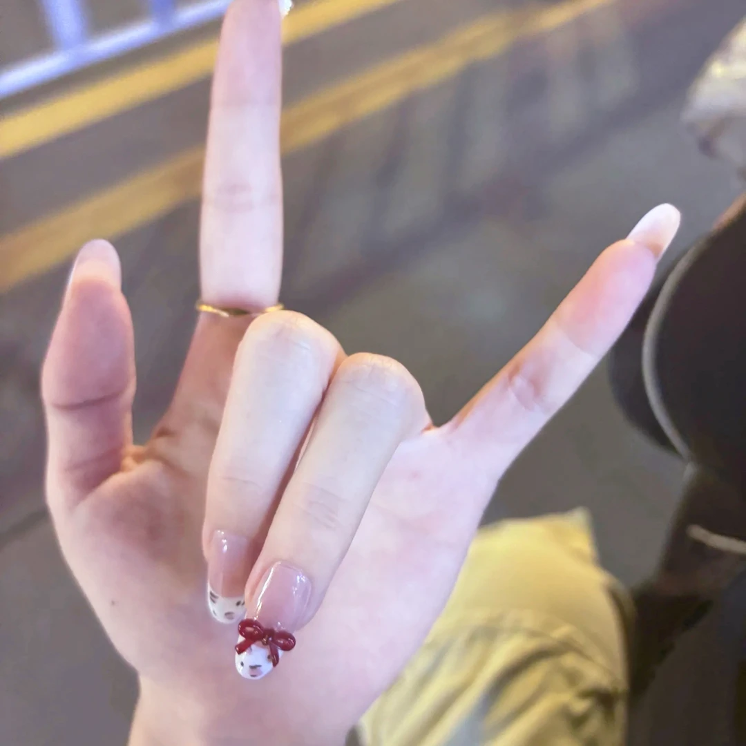 【蜡笔小欣】纯手工穿戴甲补单飞默认微瑕No退No换