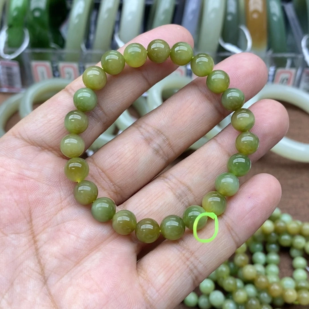手串未镶嵌和田玉尘*1卡8