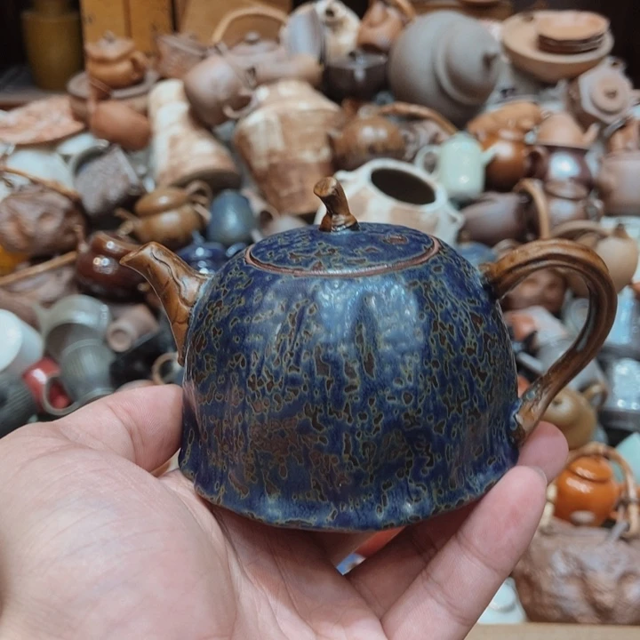 柴烧老岩泥高端茶器
