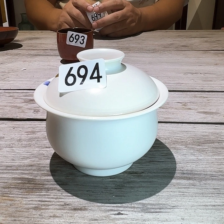 婺州窑龙游烧制技艺全手工盖碗（694