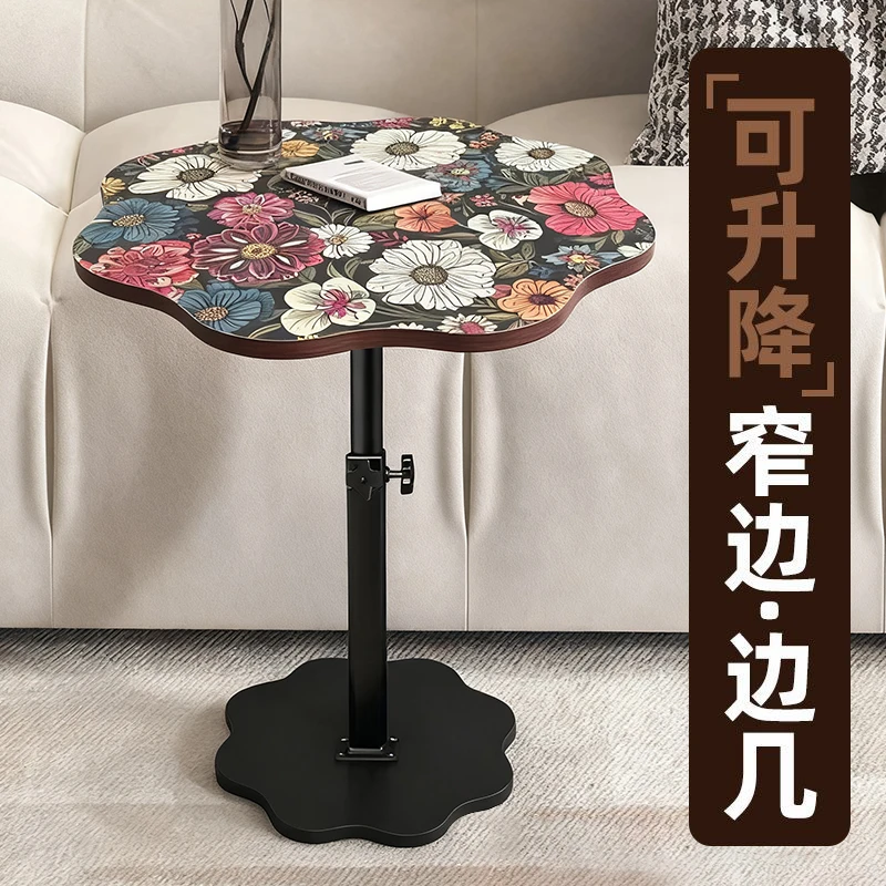 沙发边几家用曼陀罗简约茶桌角几圆桌床头边置物迷你阳台桌子轻奢
