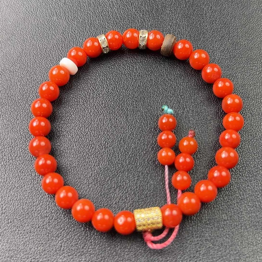 未镶嵌手串南红玛瑙