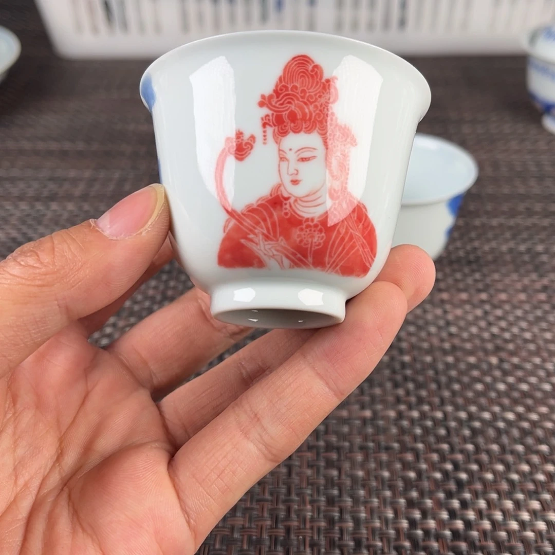 瓷片景德镇陶瓷杯子