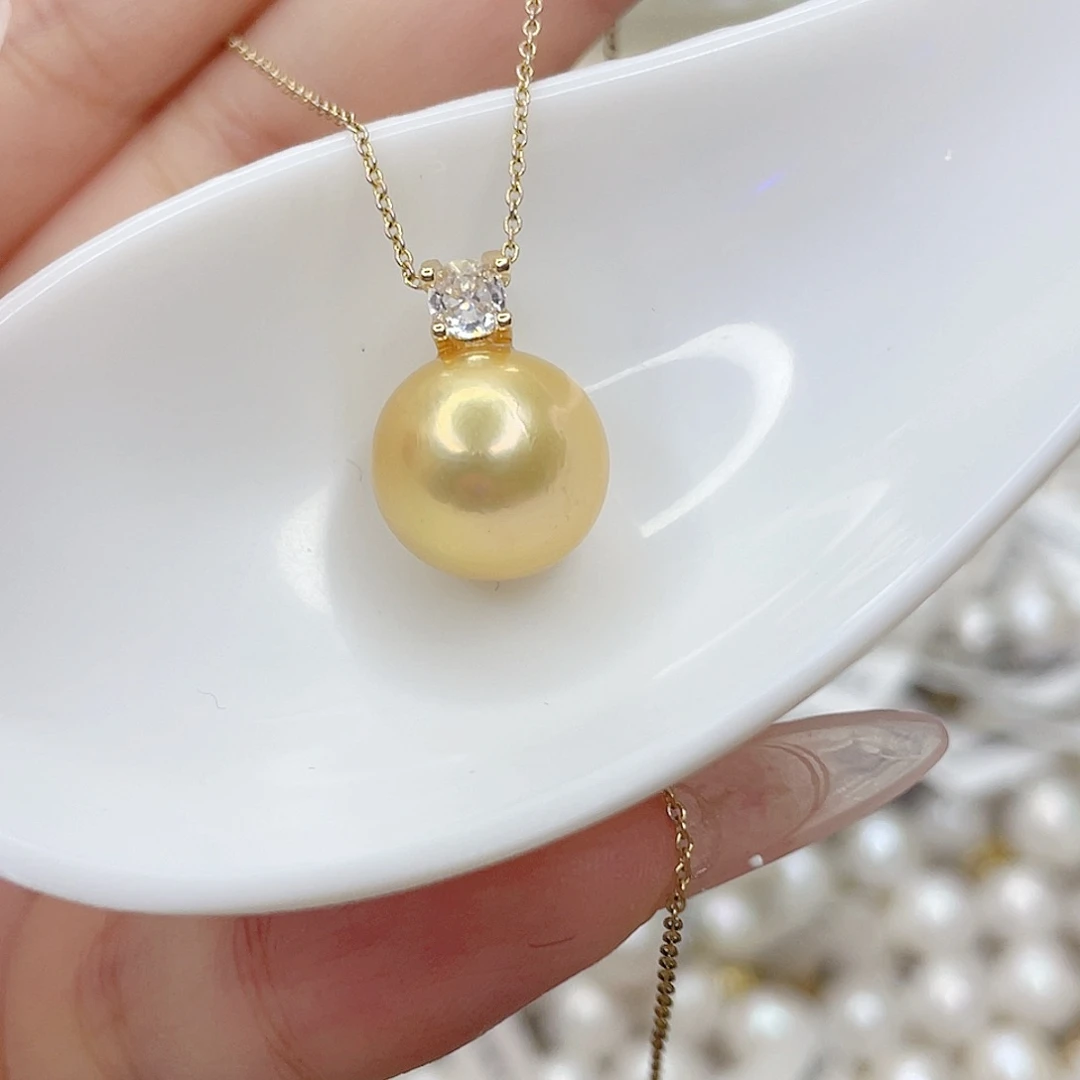 淡水珍珠未镶嵌吊坠(赠链)