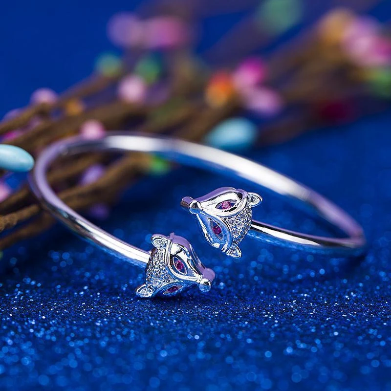 狐狸头开口手环SZ058