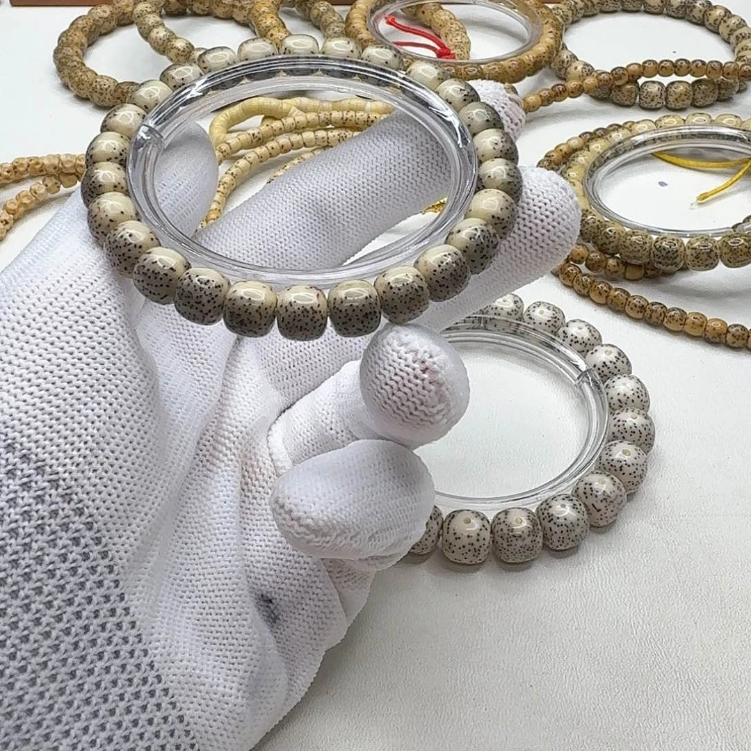 星月菩提吊坠10梵天糯冰石玉河豚9左右单圈