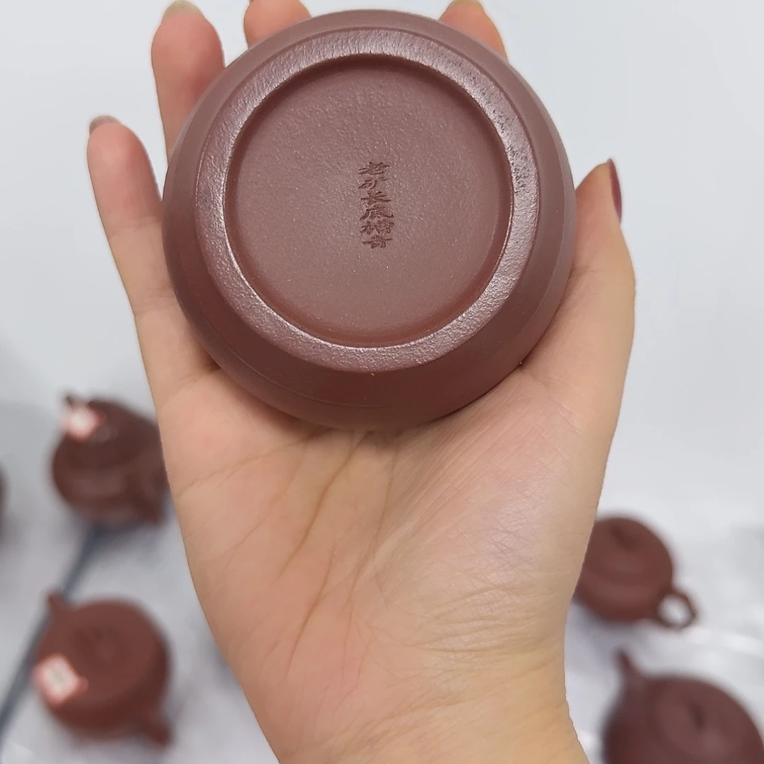 紫砂茶壶黄龙山原矿底槽青80