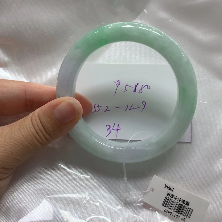 翡翠未镶嵌手镯34