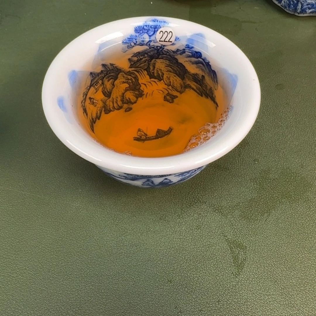 陶景德镇纯手绘茶具圆圆222