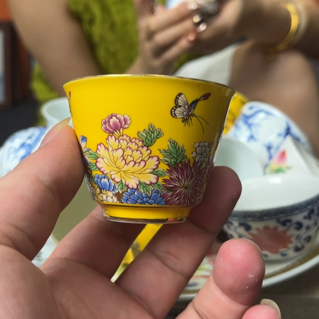 摆件瓷器的时候我也是醉了，