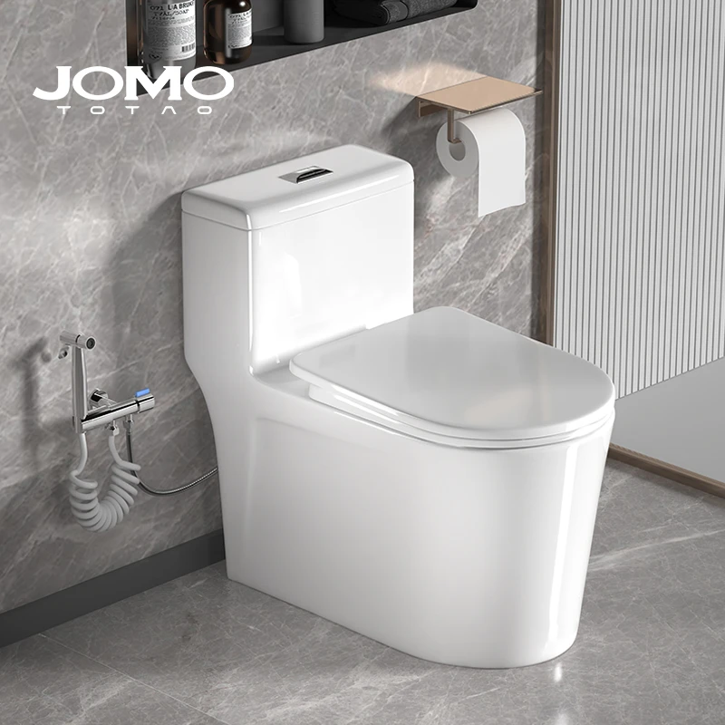 节水卫浴马桶超大管道大口径超漩虹吸式下沉水箱防溅水家用坐便器