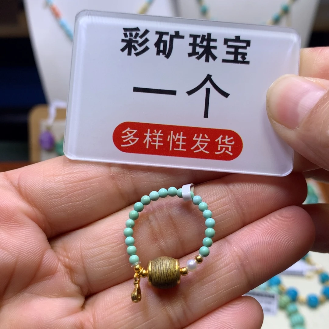 银S925镶嵌戒指淡水珍珠