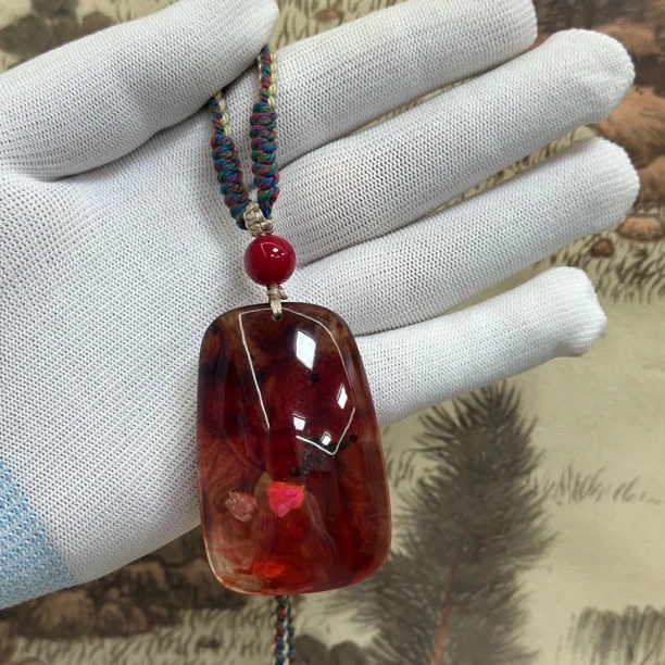 虫草珀时尚饰品项圈A06