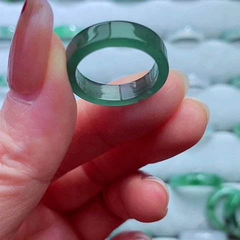 未镶嵌戒指翡翠天然翡翠