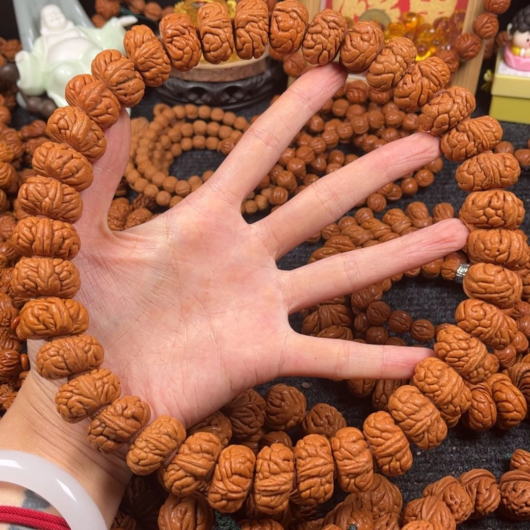 文玩核桃手串C13桃核手持