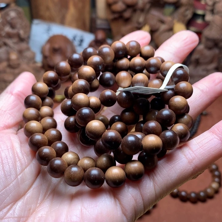 冬***手串/手链檀香木老山檀0.8檀香王沉水