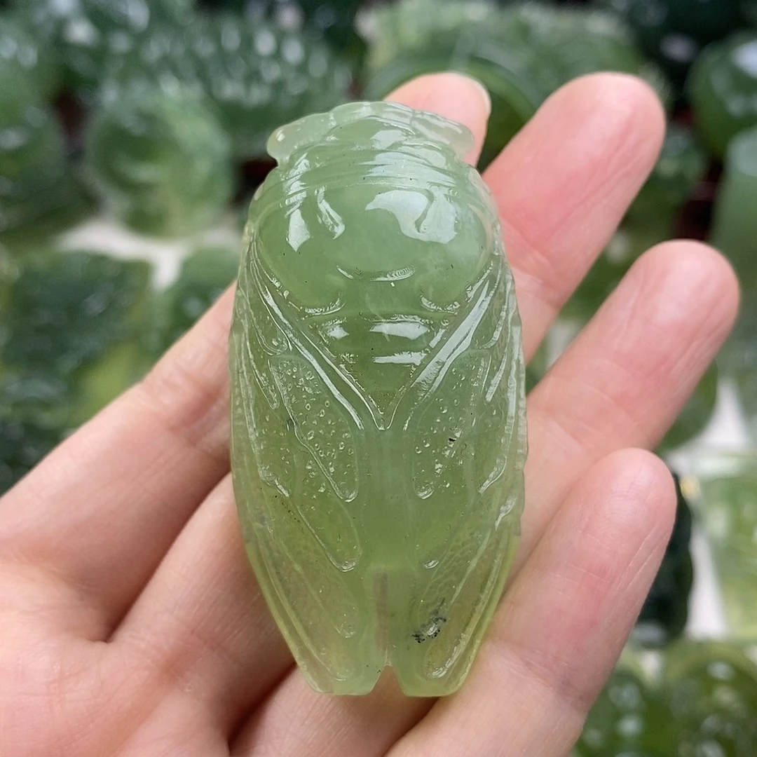 岫玉未镶嵌挂件挂件