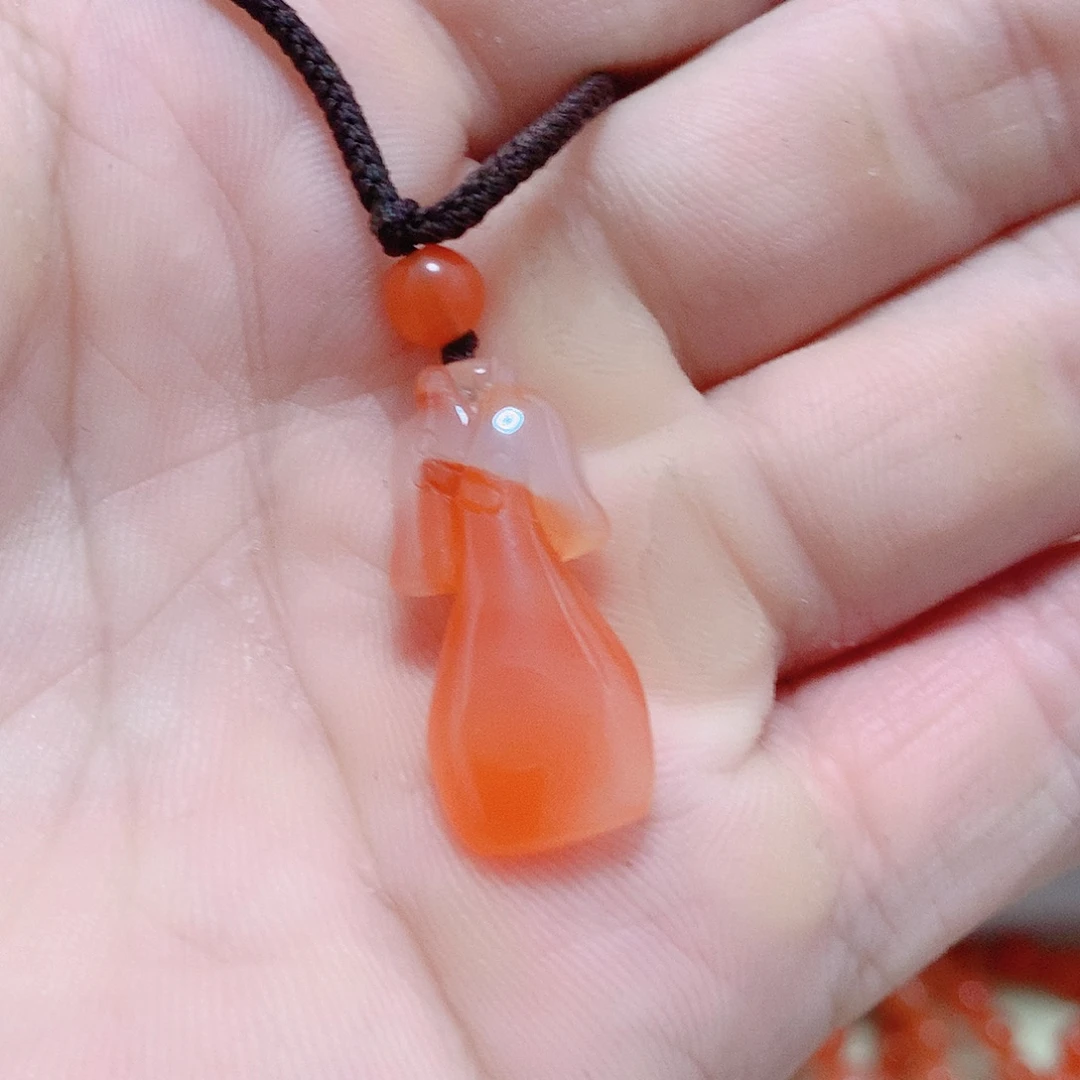 吊坠(不含链)未镶嵌南红玛瑙