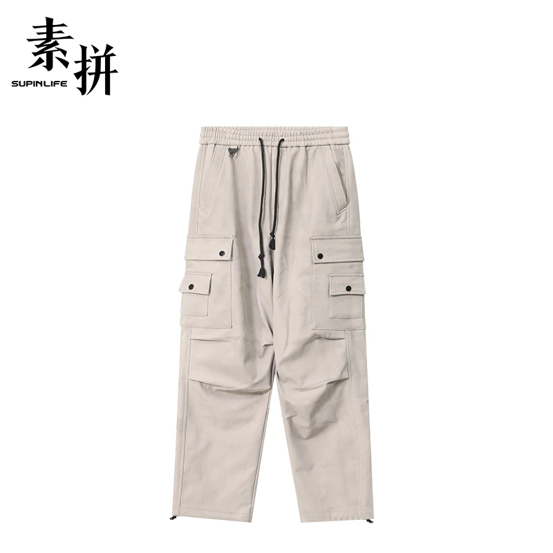 素拼休闲裤SPBXK457162AM-SPBXK457162BM