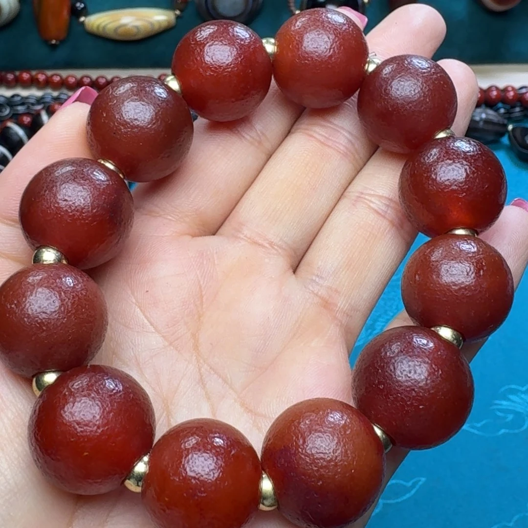 玛瑙/玉髓未镶嵌项链