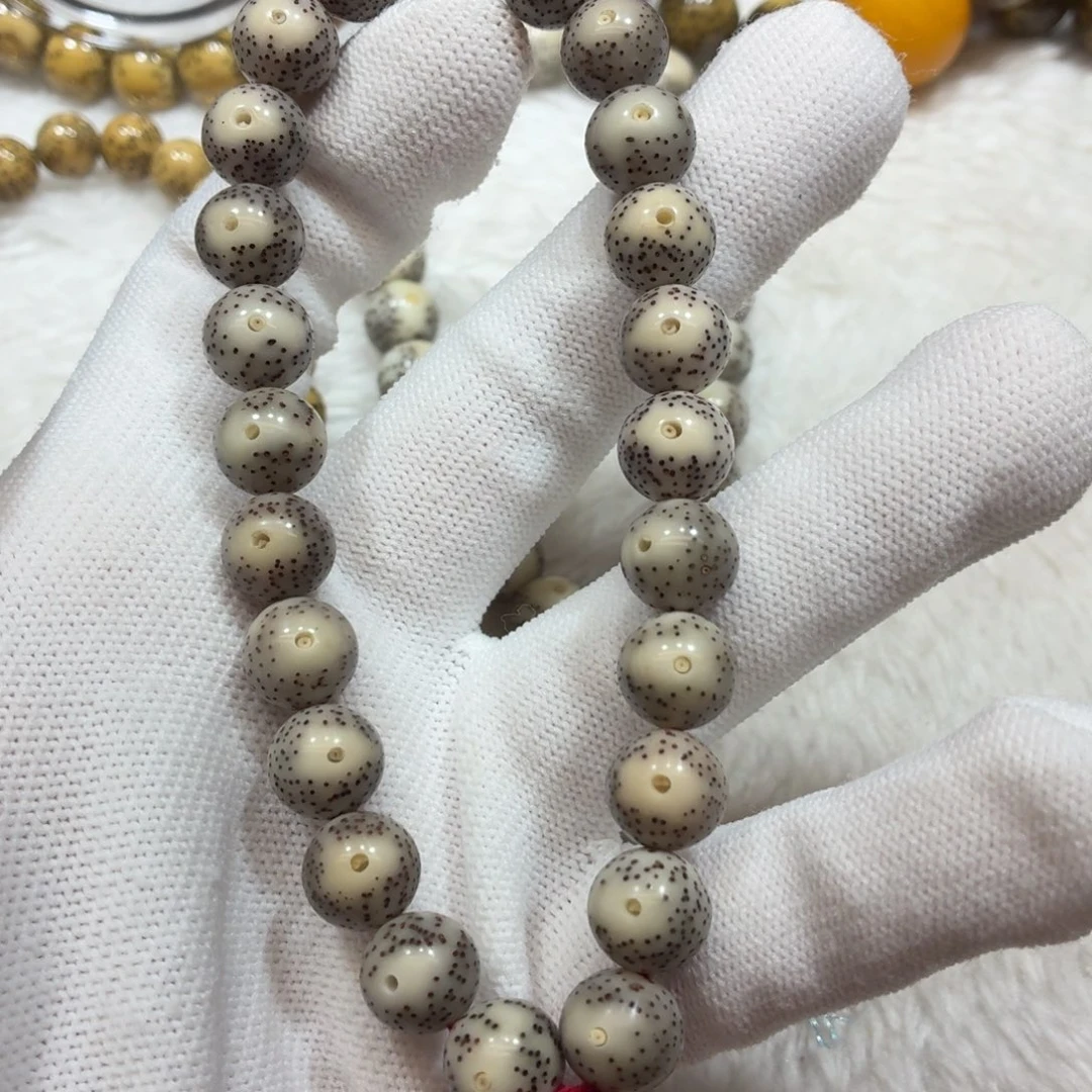 手串星月菩提石玉10圆