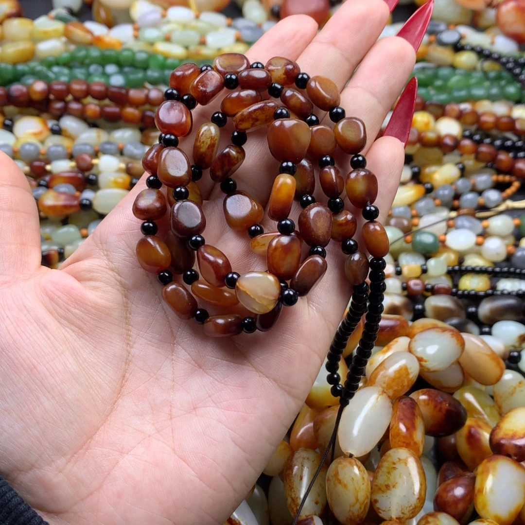 和田玉手链未镶嵌