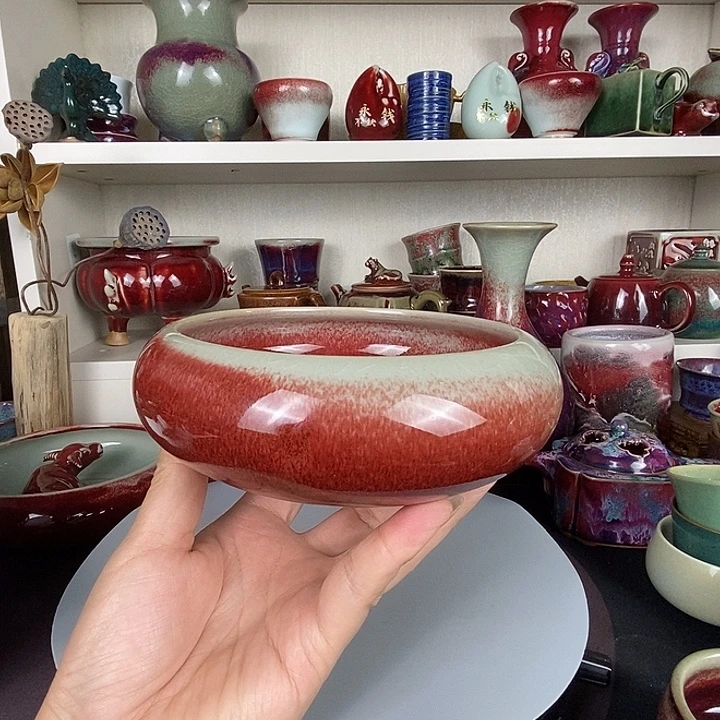 茶盏中国神后钧瓷茶具