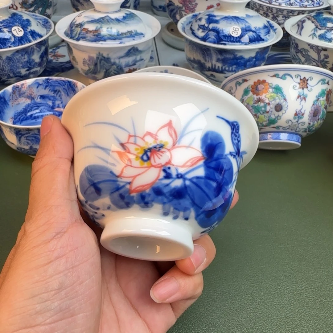 纯手工纯手绘茶具48
