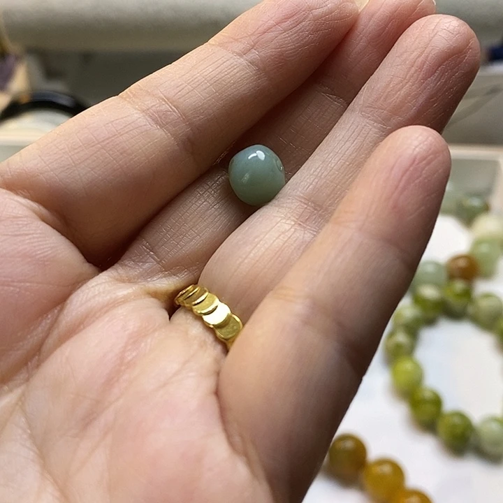 合金蛇纹石玉手镯吕*缘