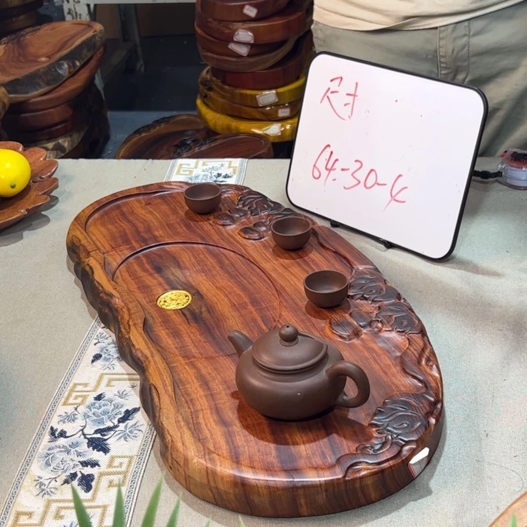 香樟木原木茶盘木头