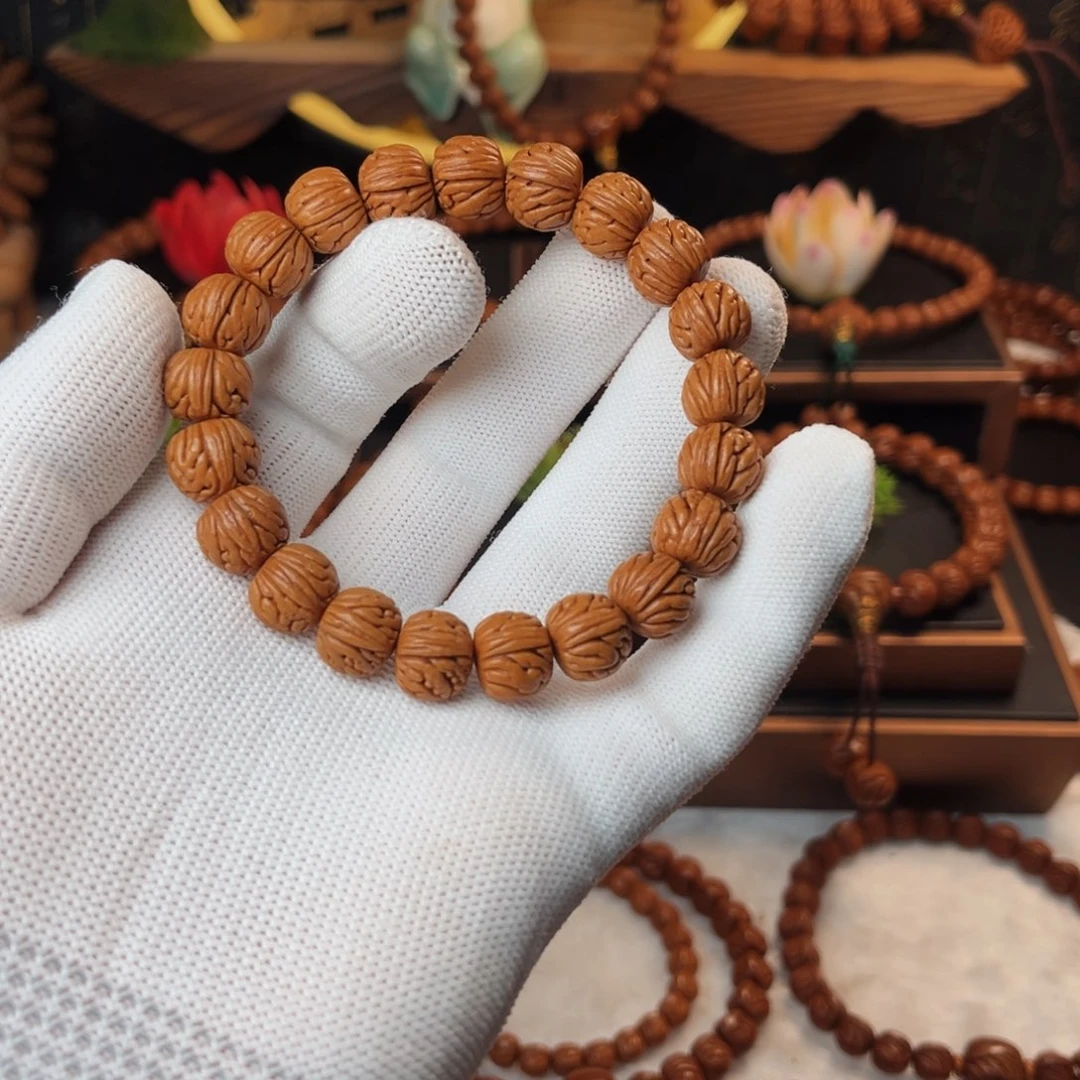 吊坠桃核未****言12野生精品凤羽龙纹