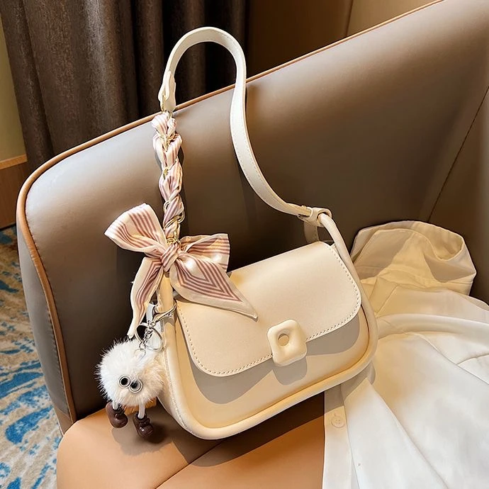 春夏学生党高级小方包腋下女包2025款百搭斜挎包手提小包