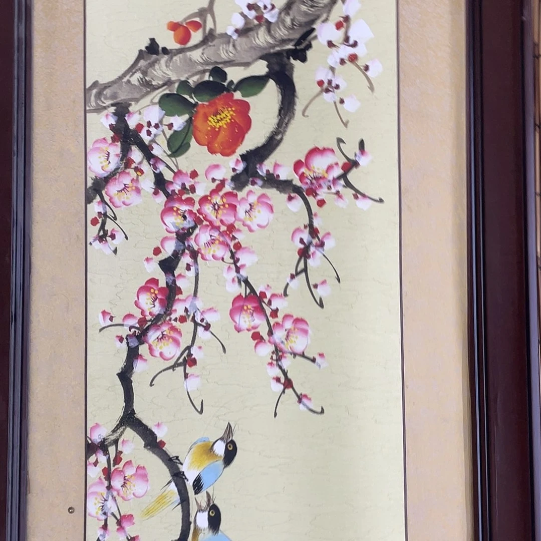 国画老师手笔手绘作品y