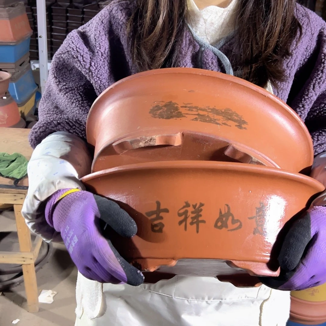 30+30红椭圆花盆花盆花盆花盆