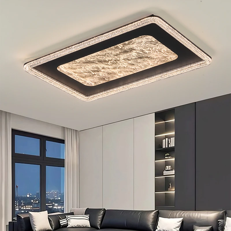 2025卧室客厅通用吸顶灯轻奢高级感百搭家具风格家用灯具