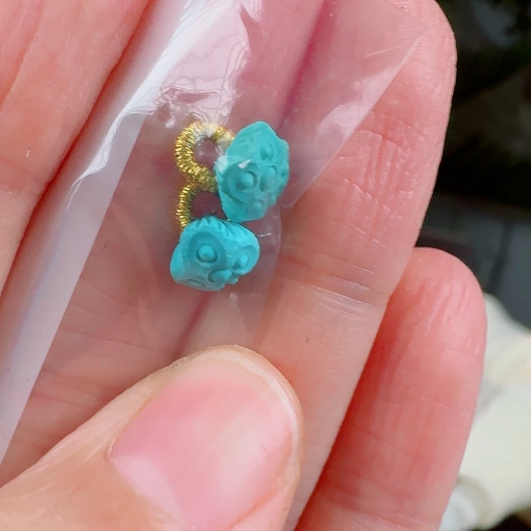 绿松石珠宝奇石未镶嵌