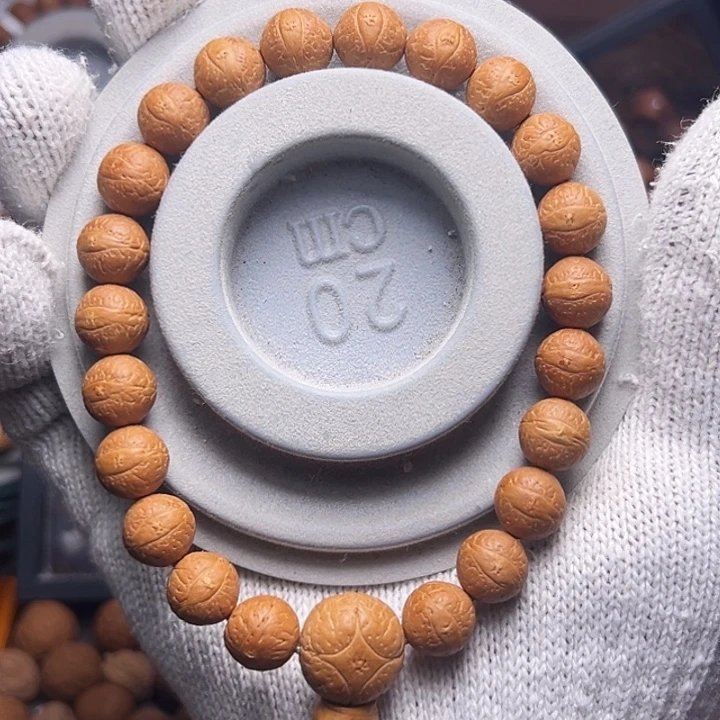 手串凤眼菩提11.5mm铁籽红油皮