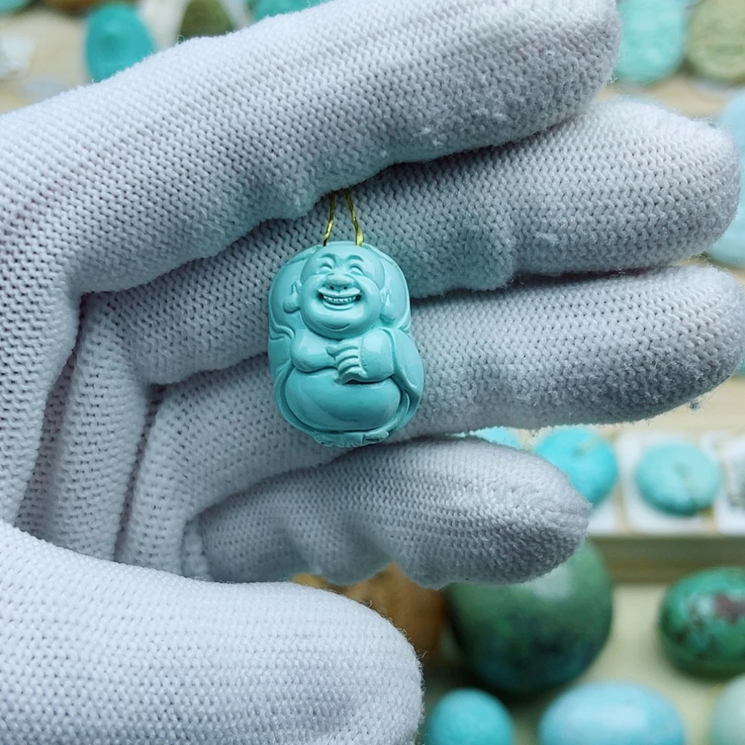 绿松石未镶嵌珠宝奇石